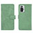 Leather Case Stands Flip Cover Holder L01Z for Xiaomi Redmi Note 10 Pro 4G Green