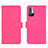 Leather Case Stands Flip Cover Holder L01Z for Xiaomi Redmi Note 10T 5G Hot Pink