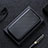 Leather Case Stands Flip Cover Holder L01Z for Xiaomi Redmi Note 11 4G (2021) Black