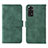 Leather Case Stands Flip Cover Holder L01Z for Xiaomi Redmi Note 11 4G (2022) Green