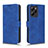 Leather Case Stands Flip Cover Holder L01Z for Xiaomi Redmi Note 12 Pro Speed 5G Blue