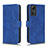 Leather Case Stands Flip Cover Holder L01Z for Xiaomi Redmi Note 12S Blue