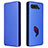 Leather Case Stands Flip Cover Holder L02Z for Asus ROG Phone 5 Ultimate Blue