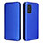 Leather Case Stands Flip Cover Holder L02Z for Asus ZenFone 8 Mini Blue