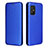 Leather Case Stands Flip Cover Holder L02Z for Asus Zenfone 8 ZS590KS Blue
