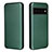 Leather Case Stands Flip Cover Holder L02Z for Google Pixel 6 Pro 5G Green