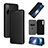 Leather Case Stands Flip Cover Holder L02Z for HTC Desire 22 Pro 5G