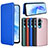 Leather Case Stands Flip Cover Holder L02Z for Huawei Honor 90 Lite 5G