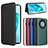 Leather Case Stands Flip Cover Holder L02Z for Huawei Honor Magic5 Lite 5G