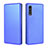 Leather Case Stands Flip Cover Holder L02Z for LG Velvet 5G Blue