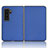 Leather Case Stands Flip Cover Holder L02Z for Microsoft Surface Duo 2 Blue