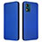 Leather Case Stands Flip Cover Holder L02Z for Motorola Moto E13 Blue