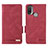Leather Case Stands Flip Cover Holder L02Z for Motorola Moto E20 Red