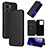 Leather Case Stands Flip Cover Holder L02Z for Motorola Moto Edge 40 5G