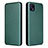 Leather Case Stands Flip Cover Holder L02Z for Motorola Moto G50 5G Green