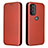 Leather Case Stands Flip Cover Holder L02Z for Motorola Moto G71 5G