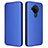 Leather Case Stands Flip Cover Holder L02Z for Nokia 5.4 Blue