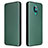 Leather Case Stands Flip Cover Holder L02Z for Nokia 6.3 Green