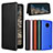 Leather Case Stands Flip Cover Holder L02Z for Nokia C10