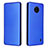 Leather Case Stands Flip Cover Holder L02Z for Nokia C10 Blue