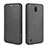 Leather Case Stands Flip Cover Holder L02Z for Nokia C2 Black