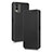 Leather Case Stands Flip Cover Holder L02Z for Nokia C210 Black