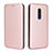 Leather Case Stands Flip Cover Holder L02Z for Nokia C3 Rose Gold