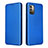 Leather Case Stands Flip Cover Holder L02Z for Nokia G11 Blue