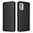 Leather Case Stands Flip Cover Holder L02Z for Nokia G60 5G Black