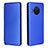 Leather Case Stands Flip Cover Holder L02Z for Nokia X20 Blue