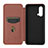 Leather Case Stands Flip Cover Holder L02Z for OnePlus Nord CE 5G