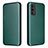 Leather Case Stands Flip Cover Holder L02Z for Oppo A55 4G