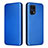 Leather Case Stands Flip Cover Holder L02Z for Oppo Find X5 Pro 5G Blue