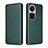 Leather Case Stands Flip Cover Holder L02Z for Oppo Reno10 Pro 5G