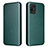 Leather Case Stands Flip Cover Holder L02Z for Realme Narzo 50 4G Green