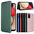 Leather Case Stands Flip Cover Holder L02Z for Samsung Galaxy A02s