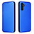 Leather Case Stands Flip Cover Holder L02Z for Samsung Galaxy A04s Blue