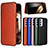 Leather Case Stands Flip Cover Holder L02Z for Samsung Galaxy A35 5G