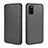 Leather Case Stands Flip Cover Holder L02Z for Samsung Galaxy A41 Black