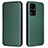 Leather Case Stands Flip Cover Holder L02Z for Samsung Galaxy A52s 5G Green