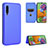 Leather Case Stands Flip Cover Holder L02Z for Samsung Galaxy A90 5G Blue