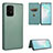 Leather Case Stands Flip Cover Holder L02Z for Samsung Galaxy A91