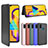 Leather Case Stands Flip Cover Holder L02Z for Samsung Galaxy M21