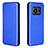 Leather Case Stands Flip Cover Holder L02Z for Sharp Aquos R6 Blue