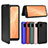 Leather Case Stands Flip Cover Holder L02Z for Sharp Aquos Sense4