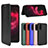 Leather Case Stands Flip Cover Holder L02Z for Sharp Aquos Zero5G basic