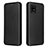 Leather Case Stands Flip Cover Holder L02Z for Sharp Aquos Zero6 Black