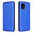 Leather Case Stands Flip Cover Holder L02Z for Sharp Aquos Zero6 Blue