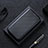 Leather Case Stands Flip Cover Holder L02Z for Sony Xperia 10 III SO-52B Black