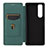 Leather Case Stands Flip Cover Holder L02Z for Sony Xperia 5 III SO-53B